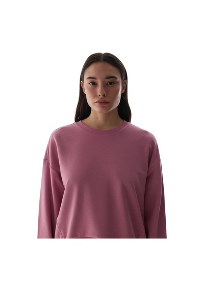 Penti Gül Pembesi Dikiş Detaylı Active Sweatshirt