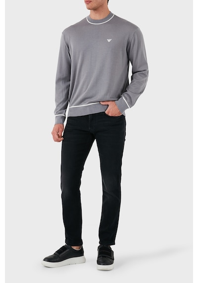 Emporio Armani Erkek Kazak 6d1mxh 1mjlz F625 Gri Gri