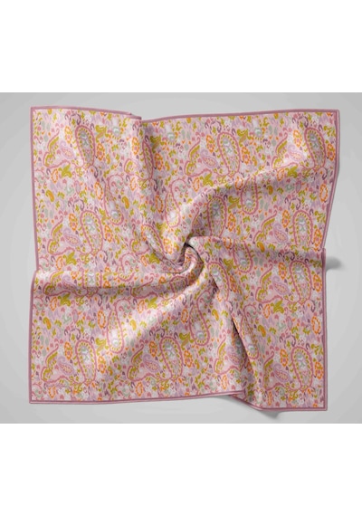 Silk Home Twill İpek Eşarp 11478-31 Pembe, Fıstık Yeşili, Antik Pembe, Mint