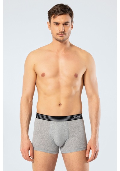 Cacharel Erkek 2'li Boxer Düz 1318/gri Gri
