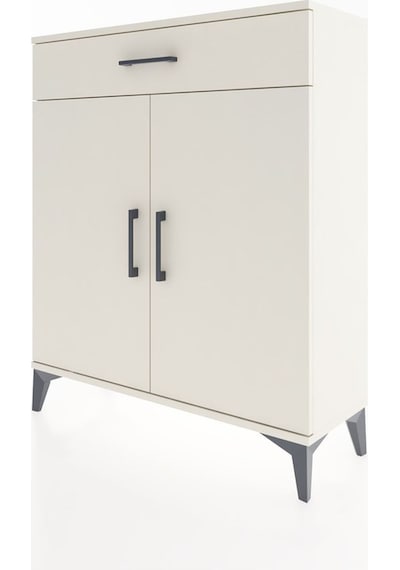 Arges Şifonyer Tek Raflı Tek Çekmeceli 2 Kapaklı 88x30x106 Aytaşı-aytaşı Aytası