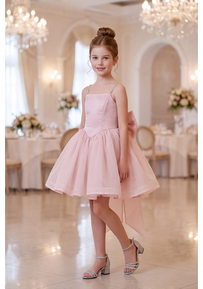 Butik Happy Kids Kız Çocuk Prenses Abiye Elbise Büyük Kurdele Detaylı Zarif Tasarım Çocuk Abiye Elbise 6-13 Yaş Pudra Butik Happy Kids Kız Çocuk Prenses Abiye Elbise Büyük Kurdele Detaylı Zarif Tasarım Çocuk Abiye Elbise 6-13 Yaş Pudra