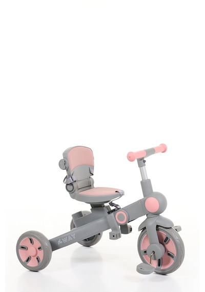 Flow 9in1 Smart Trike Çift Yönlü, Yatabilir, Katlanabilir, Denge Bisikleti Özellikli Bebek Ve Çocuk Bisikleti Pembe
