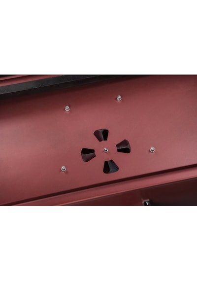 Igrıll Barbekü Elite 740 Mm Kömürlü Mangal Kırmızı