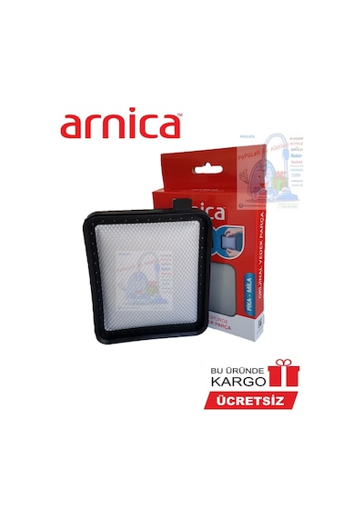 Arnica Pika Et14410 Torbasız Süpürge Motor Filtresi Takımı (432544299)
