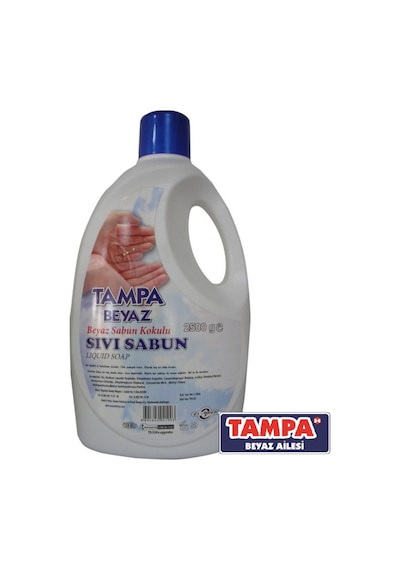 Tampa Beyaz Sabun Kokulu Sıvı Sabun 2500 G