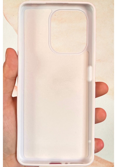 Redmi Note 13 4g Yıldız Tozu Premium Beyaz Silikon Kılıf
