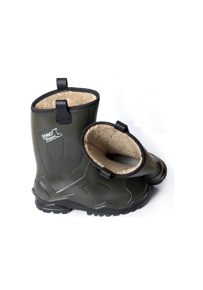 PollyBoot Power Rigger Çizme Çelik Burunsuz Haki Renk