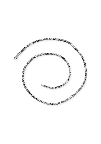 Gümüş Kral Zincir - 3 Mm Yuvarlak 01 - Gold