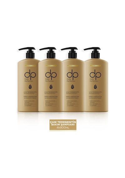 Dp Daily Perfection Şampuan Çam Terebentin 4 x 800 ML