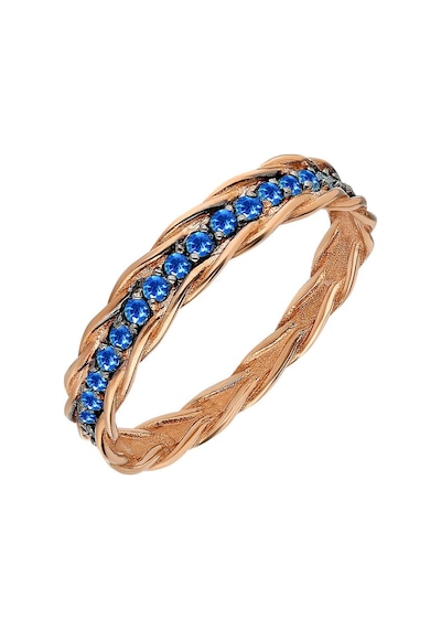 Sirius London Blue Topaz Taşlı Niks Yüzük 0842R0025