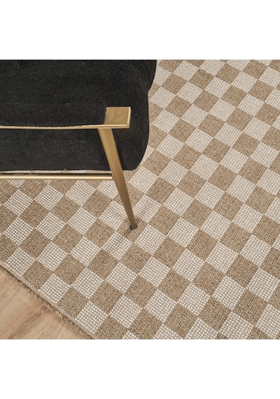 Kaşmir Halı Kilim Jüt Dorne White Salon Mutfak Halısı Yolluk Beyaz