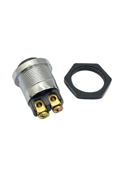 Buton Metal Vidalı 22 Mm Siyah 62970524