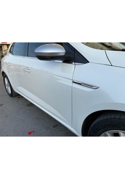 Megane 4 Çamurluk Çıtası Krom 2016-2020