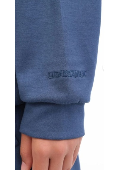 Lumberjack Wb 16alıce-c Ck97 5pr Kadın Sweatshirt Koyu Mavi