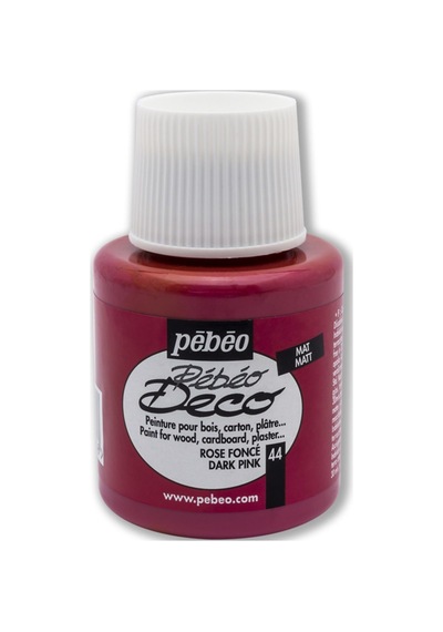 Pebeo Deco 44 Rose Fonce 110 Ml Ahşap Boyası