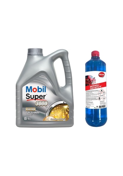 Super 3000 X1 5w40 Motor Yağı 4 L + 50010 Gojo Antifrizli Camsuyu