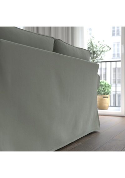 Ikea Gri Lüks Kanepe - 3'lü Kanepe