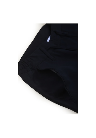 Deepsea Lacivert Esnek Kumaş Slim Fit Beli Lastikli Günlük Spor Pantolon 2601070 Lacivert