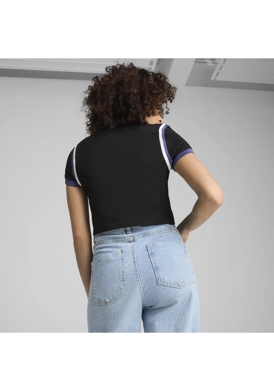 Puma Future.puma.archıve Baby Tee Siyah Kadın Crop