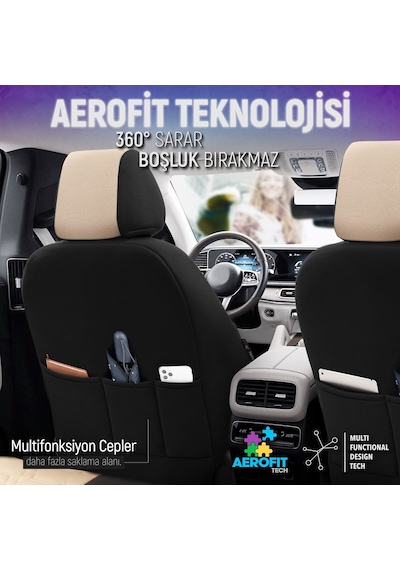 Otom Elegance Design Premium Özel Tasarım Oto Koltuk Kılıfı 553447303