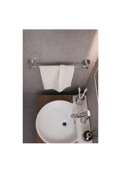 Krom Banyo Ve Mutfak Havlu Askılığı, Şık Ve Dayanıklı Tasarım 12 Izgara