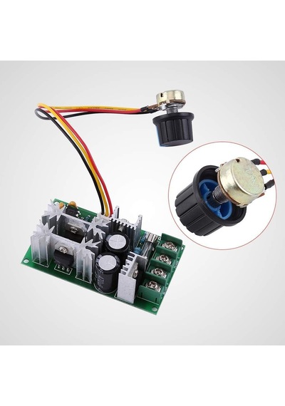 Dc Motor Hız Ayarlayıcı Regülatör 12v24v36v48v Pwm Controller 20a Current Regulator