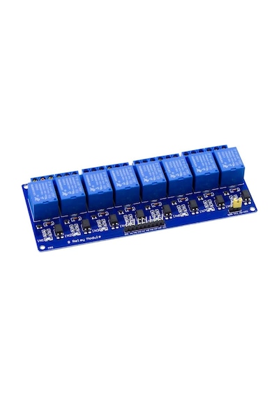 Tls Robotik 8 Kanal 5V DC Düşük Seviye Optokuplör Röle Modülü