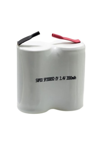Supex Sp2000sc-2y 2.4v 2000mah Ni-cd Yanyana Şarjlı Süpürge Pili