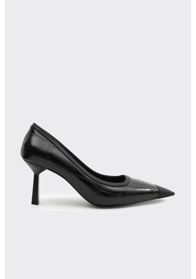 Derinet Alba Topuklu Stiletto S.croco S.croco