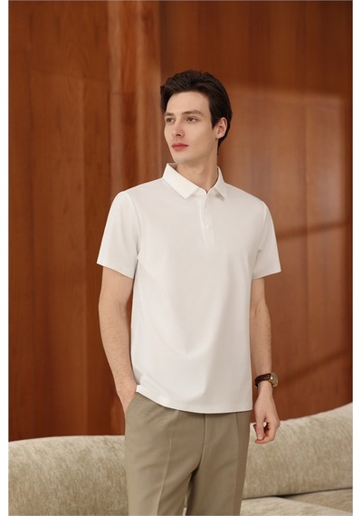 New Performance Premium Polo T-shirt %65,1 Pamuk %34,9 Polyester Beyaz