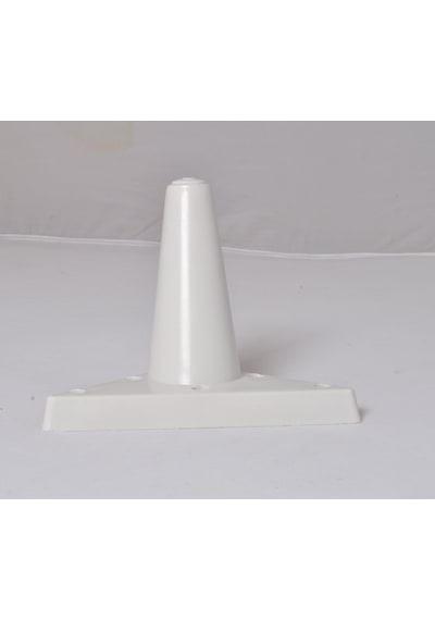Zeygen Sena Plastik Mobilya Baza Koltuk Kanepe Ayak 6 Adet 14 Cm Beyaz