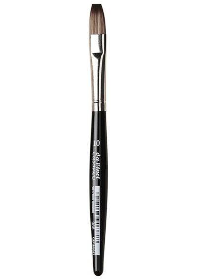 Da Vinci : Casaneo Xs Düz Suluboya Fırçası: Seri 986 : No: 10
