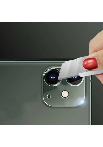 Go-Des Apple Uyumlu iPhone 12 Go Des Lens Shield Kamera Lens Koruyucu ZORE-260605 Şeffaf
