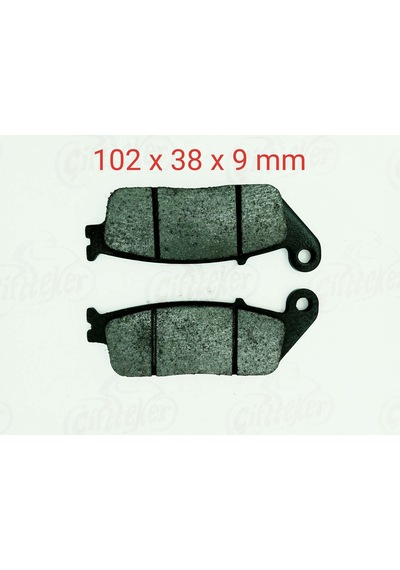 ZONTES S250 ÖN FREN DİSK BALATASI ASK FA142