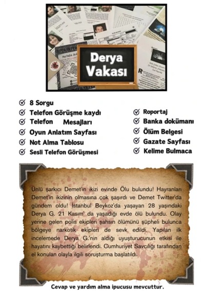 Dedektif Oyunu Dört Farklı Dava Pakedi Bir Arada