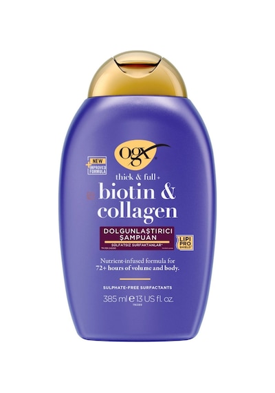 OGX Dolgunlaştırıcı Biotin & Kolajen Sülfatsız Şampuan 385 ML