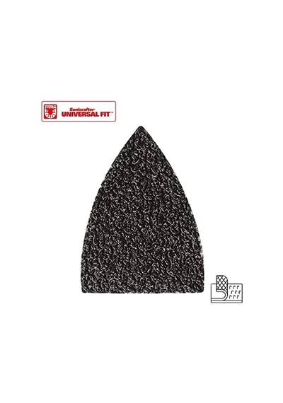 Wa2121 Çok Amaçlı Raspalama Makinesi İçin 34x34mm 20adet 80kum Cırtlı Universal Parmak Zımpara Kâğıdı