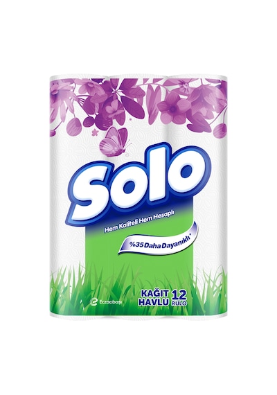 3 Adet Solo Ultra Kağıt Havlu 12'li