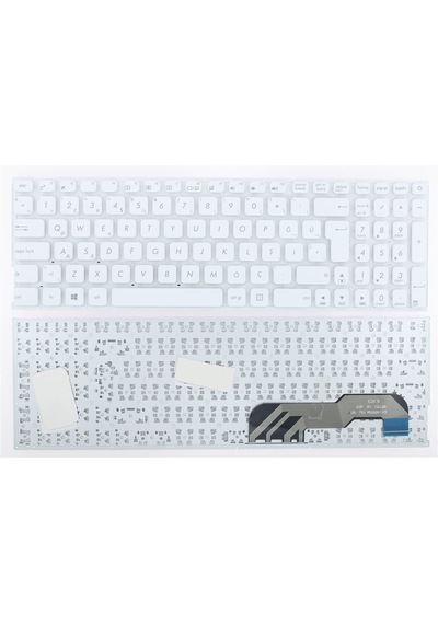 Asus Uyumlu X541, A541, F541, K541, R541 Klavye Beyaz