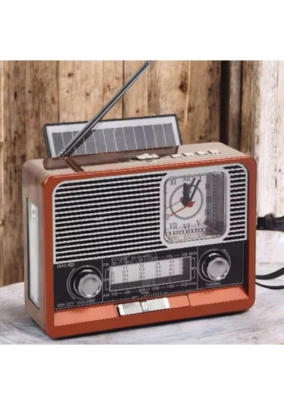 Everton Rt-306 Ahşap Nostaljik Radyo Bluetooth, Fm/am/sw, Usb, Aux Ve Sd Kart