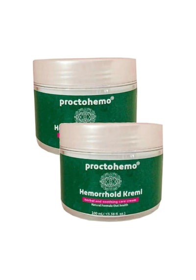 Proctohemo Etkili Rahatlatıcı Masaj Bakım Kremi 100 Ml 2 Adet