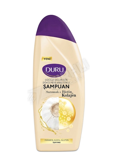 3 Adet Duru Sarımsak Şampuan 500 Ml