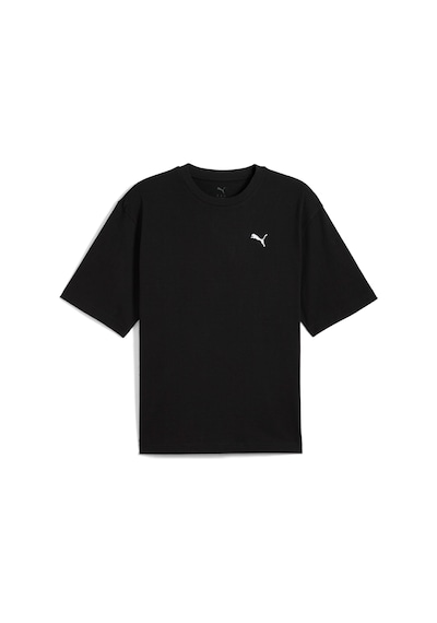 Puma Wardrobe Ess Boxy Tee Kadın T-shirt SIYAH