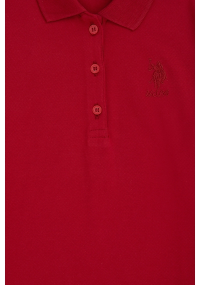 U.S. Polo Assn. Kız Çocuk Kırmızı Polo Yaka Basic Sweatshirt 50296377-VR030 U.S. Polo Assn. Kız Çocuk Kırmızı Polo Yaka Basic Sweatshirt 50296377-VR030