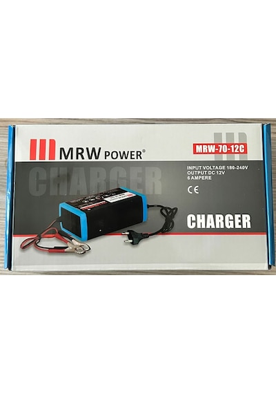 Mervesan Mrw-70-12c Akü Şarj Cihazı 12v 6a