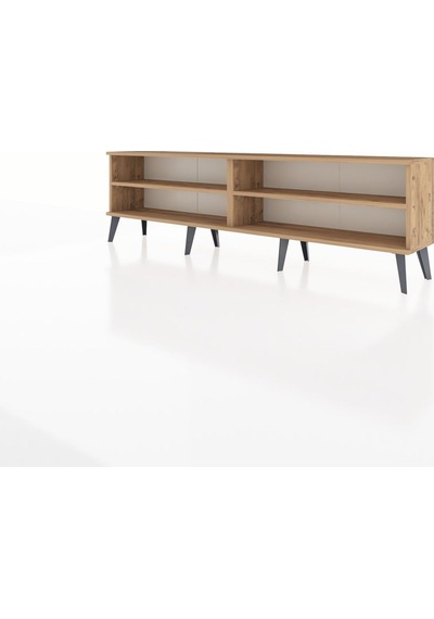 Arges Tv Ünitesi 2 Raflı 176x30x51 Çam-çam/çam Atlas Çam/atlas Çam Arges Tv Ünitesi 2 Raflı 176x30x51 Çam-çam/çam Atlas Çam/atlas Çam