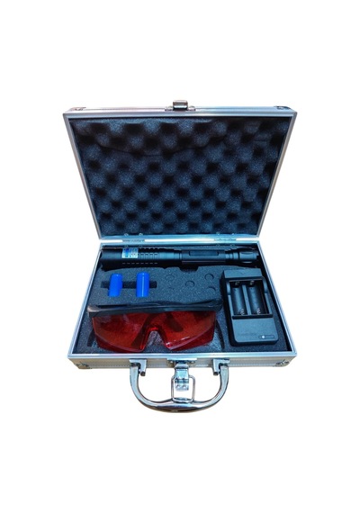 Uzun Mesafeli 450nm Yakıcı Şarjlı Mavi Lazer Pointer