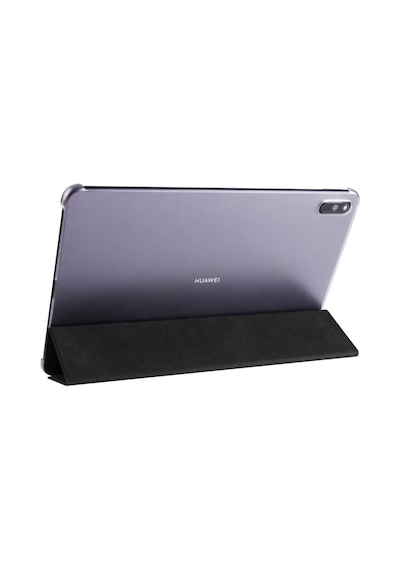 Huawei Uyumlu Mate Pad 11 Tablet Kılıf Standlı Smart Arkası Şeffaf