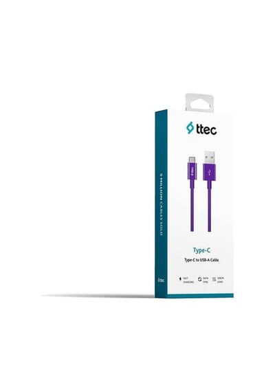 Ttec Type-C Kablo Mor 1.20Cm - 2Dk12Mr (478263276)